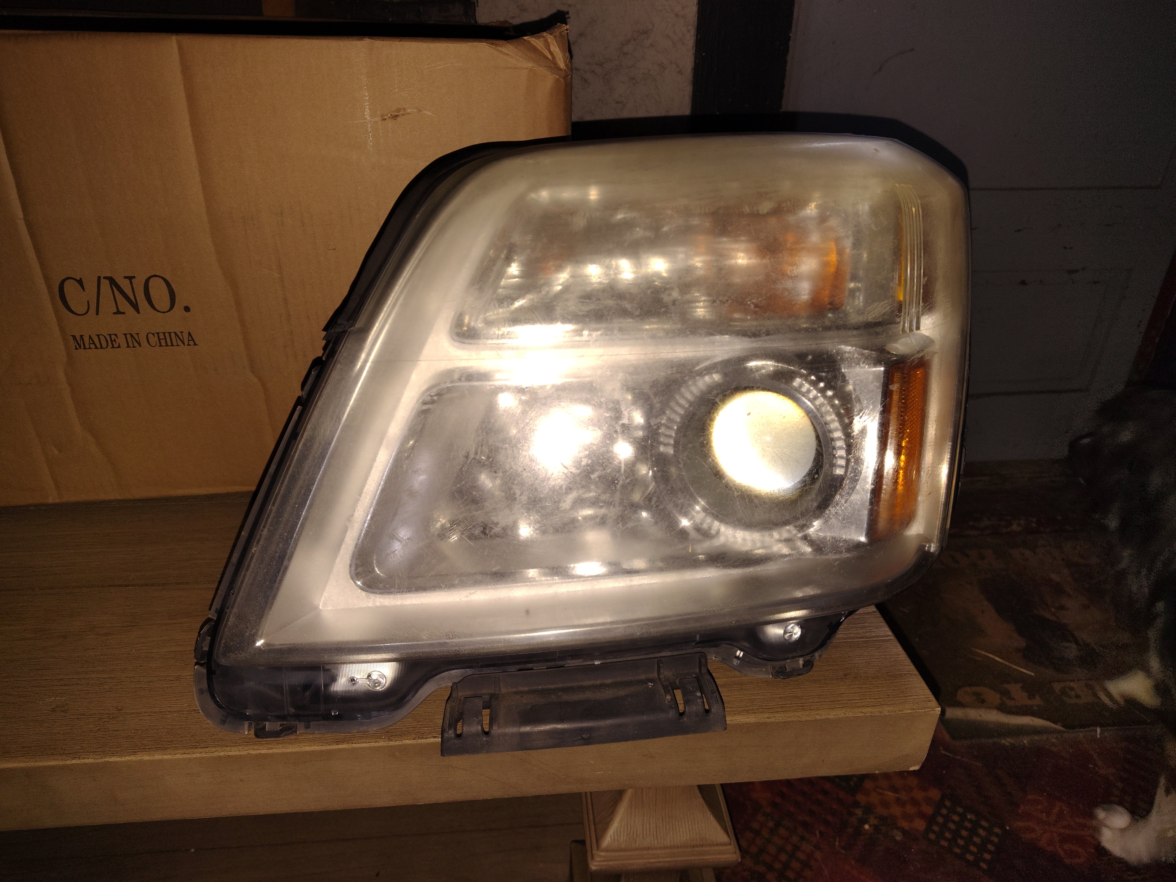 2010-2015 GMC Terrain Left Driver's Side Headlight